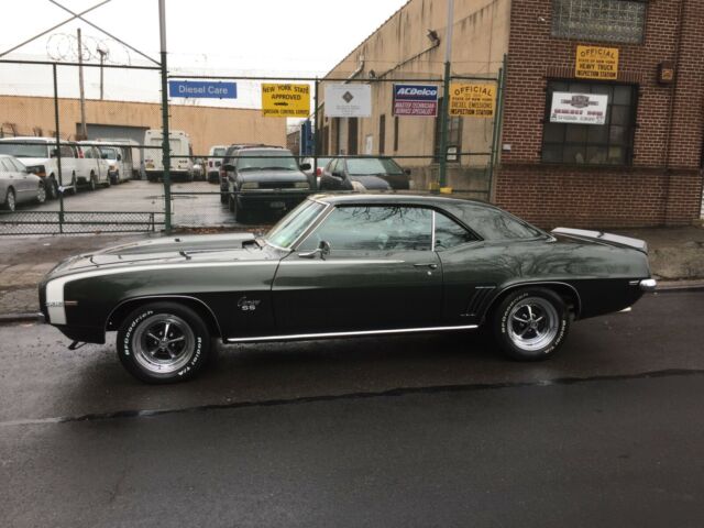 1969 Fathom Green Chevrolet Camaro Coupe