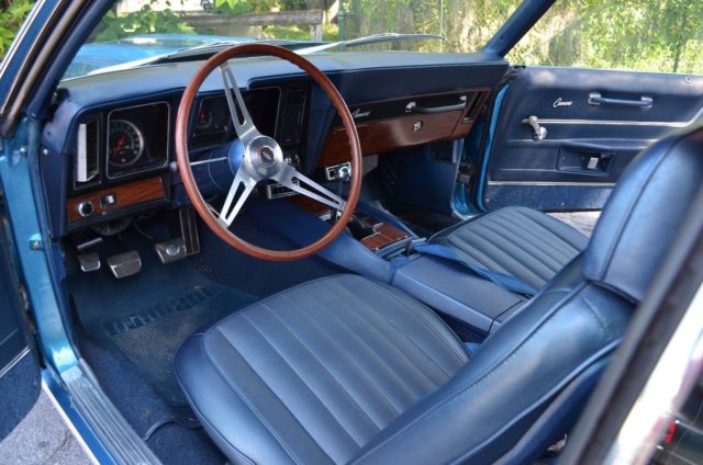 1969 Blue Chevrolet Camaro Coupe