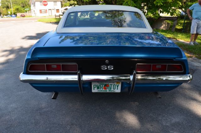 1969 Blue Chevrolet Camaro Coupe