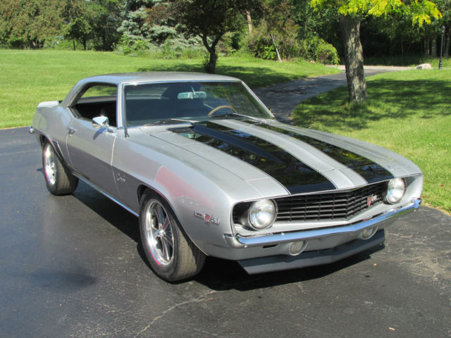 1969 Cortez Silver with black strips Chevrolet Camaro