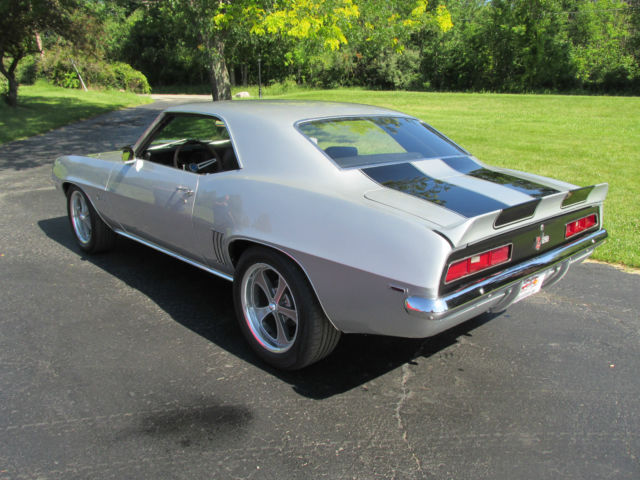 1969 Cortez Silver with black strips Chevrolet Camaro
