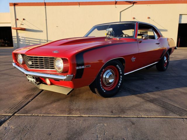 1969 Red Chevrolet Camaro Coupe