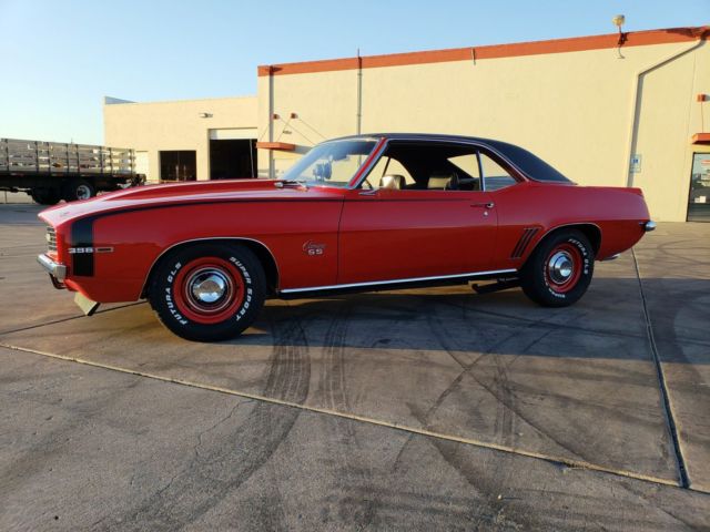 1969 Red Chevrolet Camaro Coupe