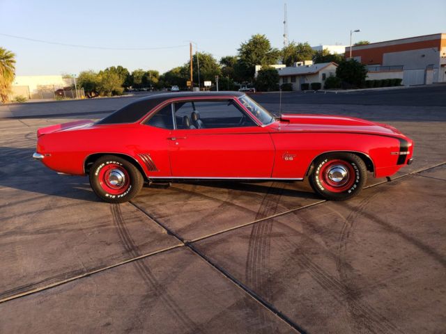 1969 Red Chevrolet Camaro Coupe