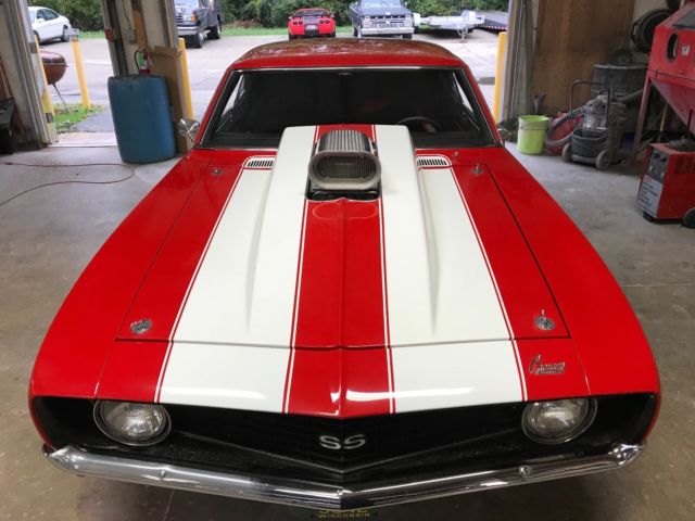 1969 Red Chevrolet Camaro Coupe
