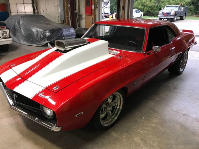1969 Red Chevrolet Camaro Coupe