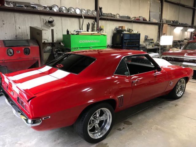 1969 Red Chevrolet Camaro Coupe