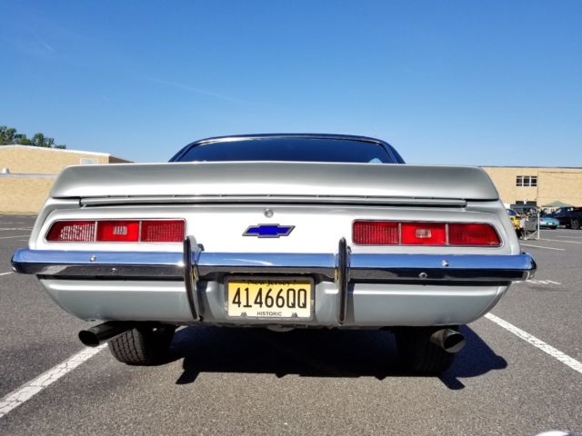 1969 Silver Chevrolet Camaro Coupe