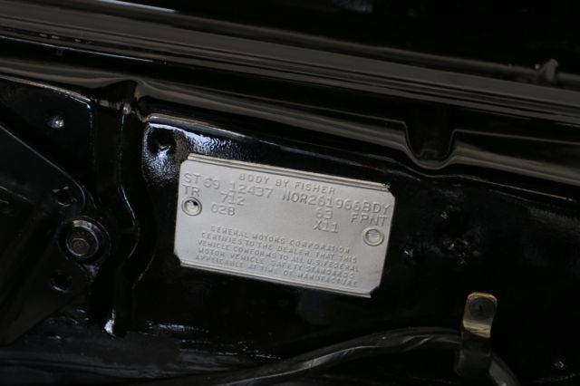 1969 Black Chevrolet Camaro Coupe