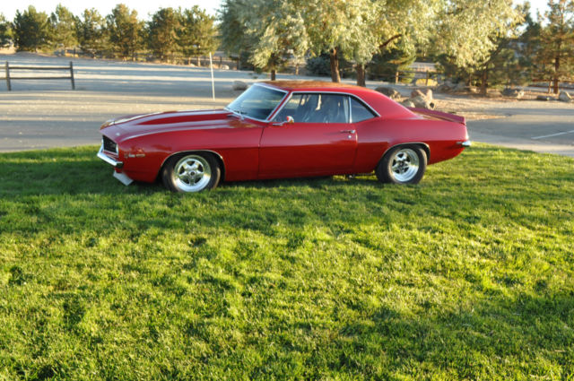 1969 Red Chevrolet Camaro Coupe