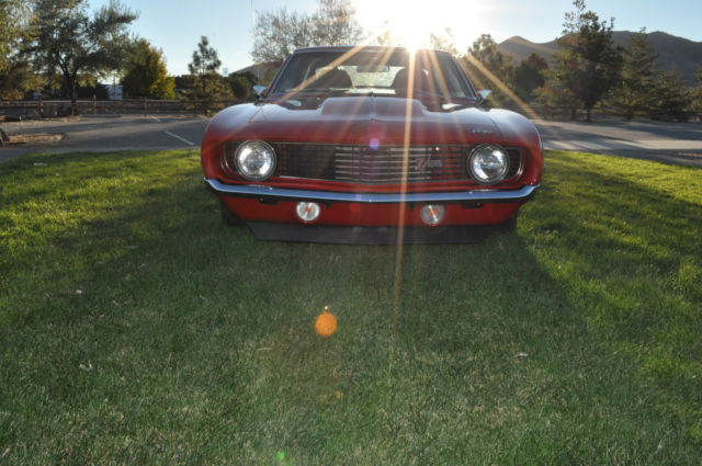 1969 Red Chevrolet Camaro Coupe