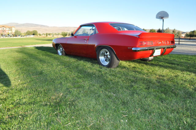1969 Red Chevrolet Camaro Coupe
