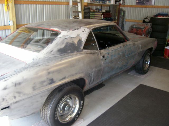 1969 Orange 72-72 Chevrolet Camaro