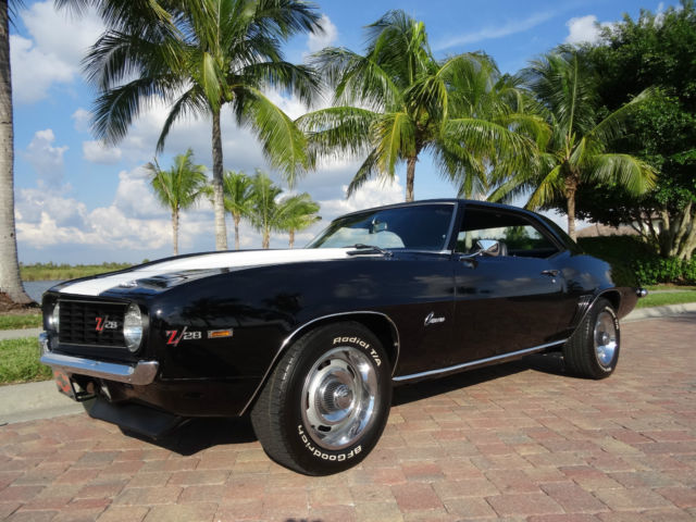 1969 Black Chevrolet Camaro Coupe