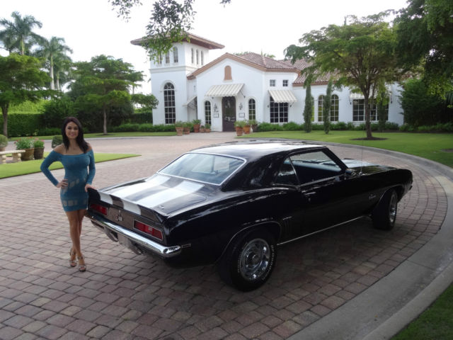 1969 Black Chevrolet Camaro Coupe