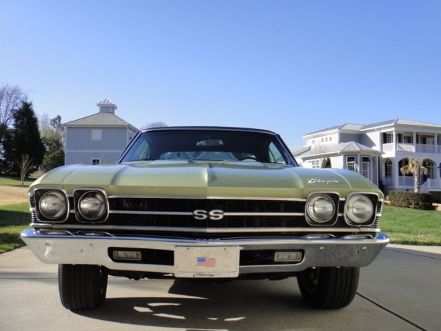 1969 Frost Green Chevrolet Chevelle Coupe