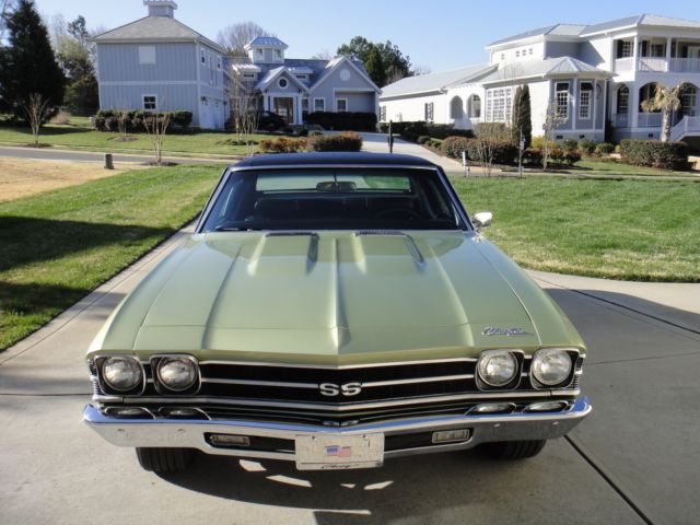 1969 Frost Green Chevrolet Chevelle Coupe