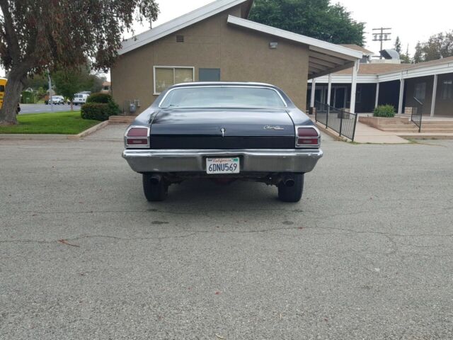 1969 black Chevrolet Chevelle Coupe