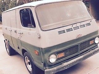 1969 Green Chevrolet G10 Van
