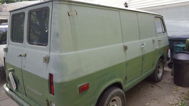 1969 Green Chevrolet G10 Van