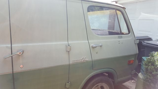 1969 Green Chevrolet G10 Van