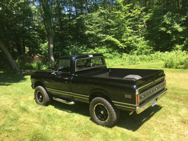 1969 Black Chevrolet C-10 Pickup