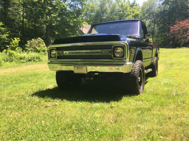 1969 Black Chevrolet C-10 Pickup