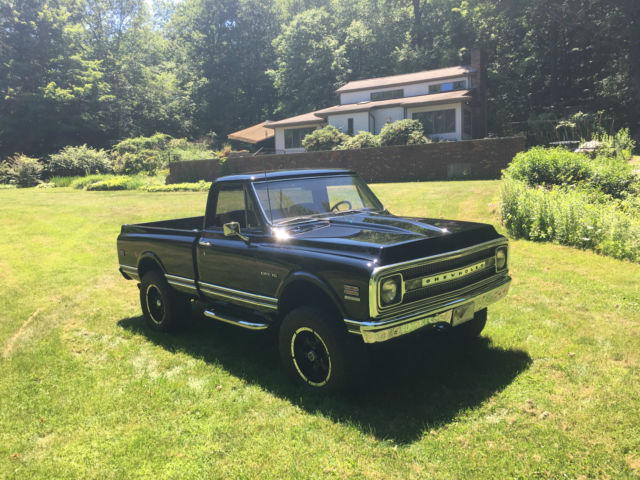 1969 Black Chevrolet C-10 Pickup