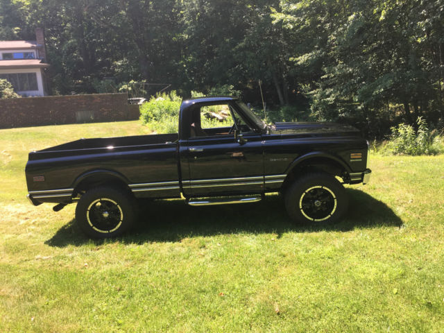 1969 Black Chevrolet C-10 Pickup