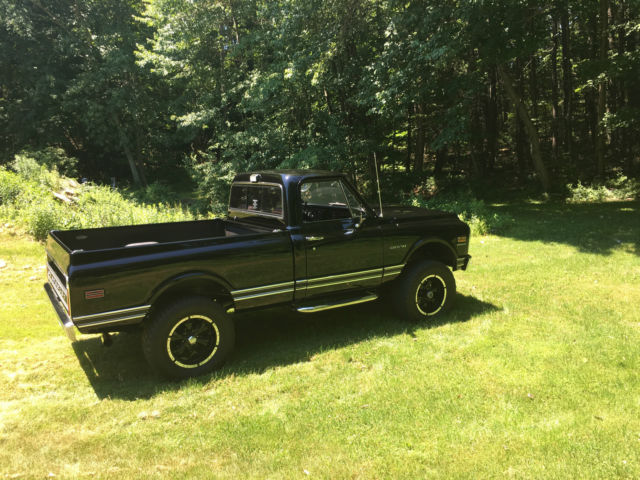 1969 Black Chevrolet C-10 Pickup