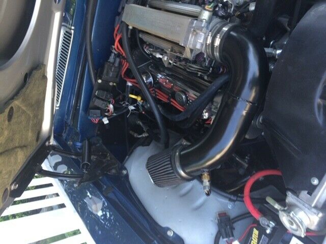 1969 Blue Chevrolet Camaro Convertible