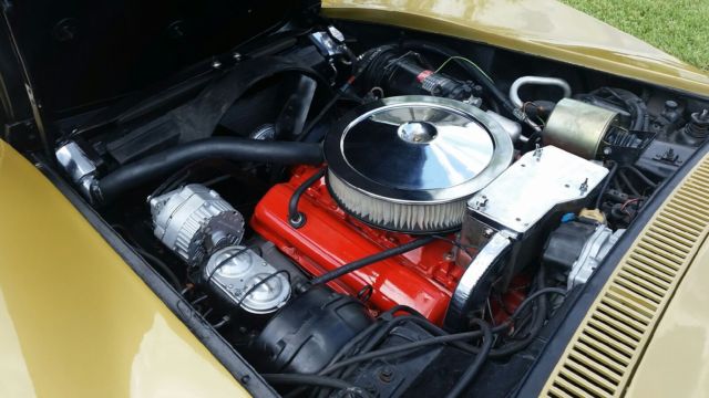 1969 Blue Chevrolet Corvette Coupe