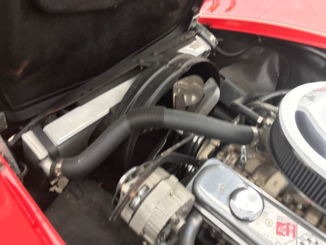 1969 Red Chevrolet Corvette Coupe