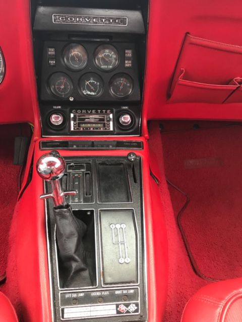 1969 Red Chevrolet Corvette Coupe