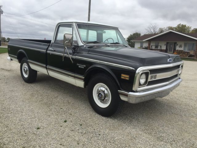 1969 Black Chevrolet C/K Pickup 2500 Standard Cab Pickup