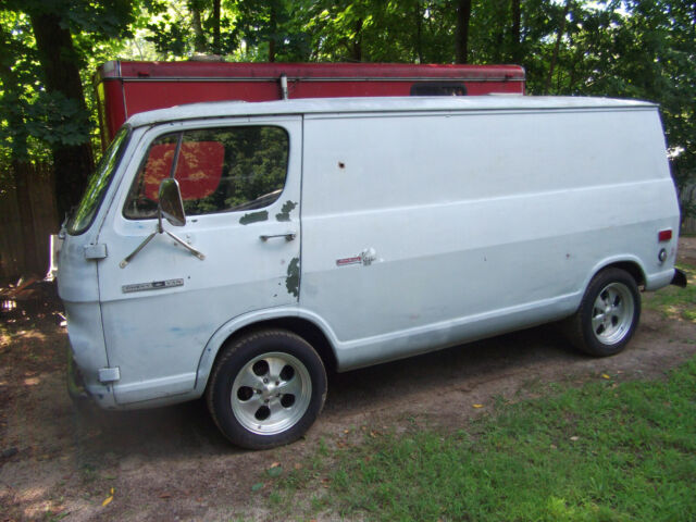 1969 primer Chevrolet Other van