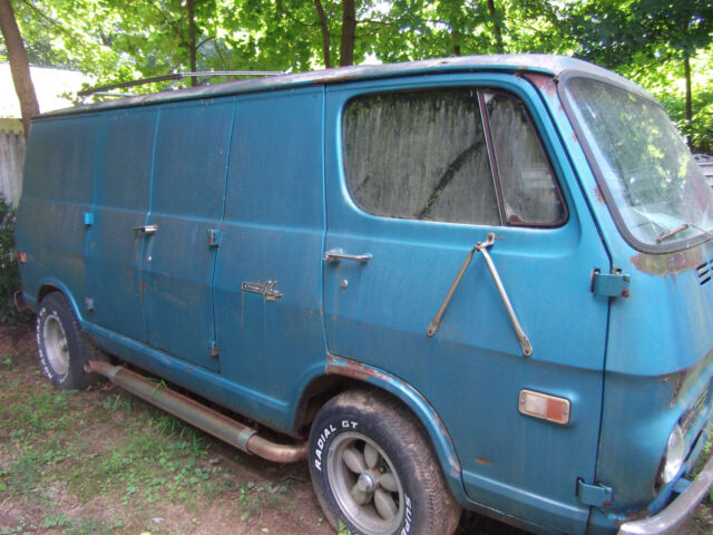 1969 primer Chevrolet Other van