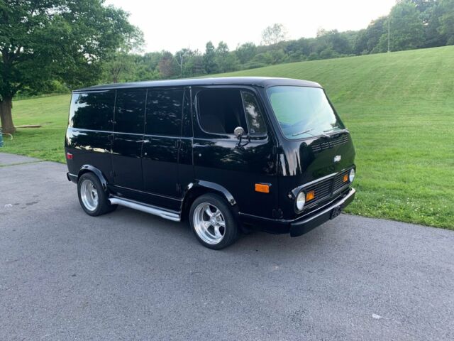 1969 Black Chevrolet G20 Van Van Camper
