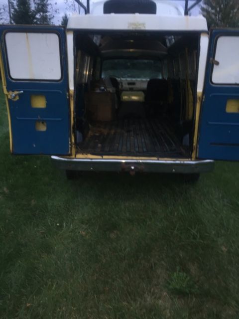 1969 yellow Chevrolet C-10 Van Camper