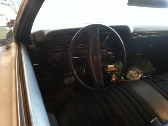 1969 Blue Chevrolet Impala Coupe