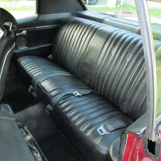 1969 Burgundy Chevrolet Impala Coupe