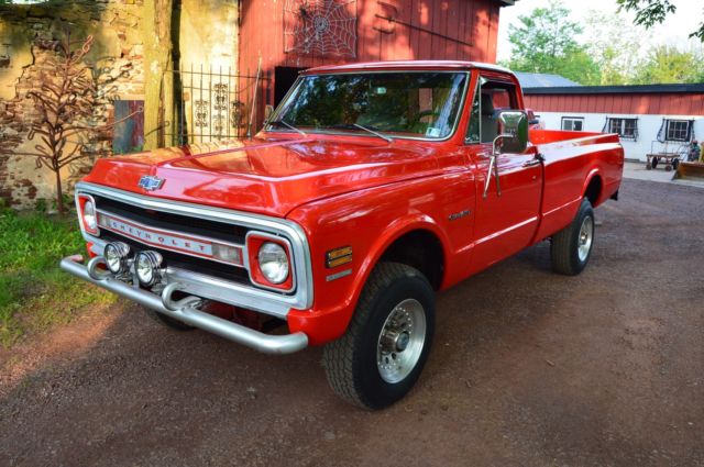 1969 Victory Red Chevrolet C/K Pickup 2500