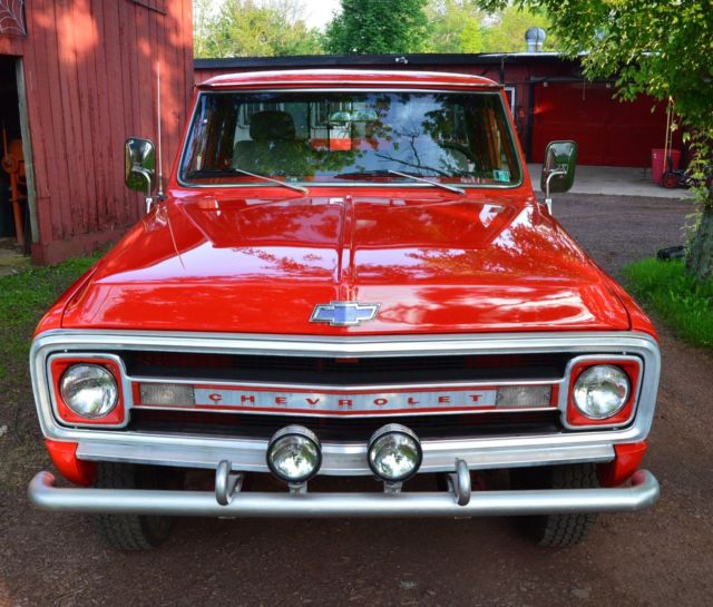 1969 Victory Red Chevrolet C/K Pickup 2500