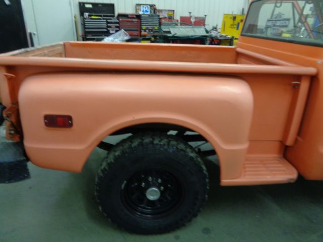 1969 Orange Chevrolet C/K Pickup 1500 Standard Cab Pickup