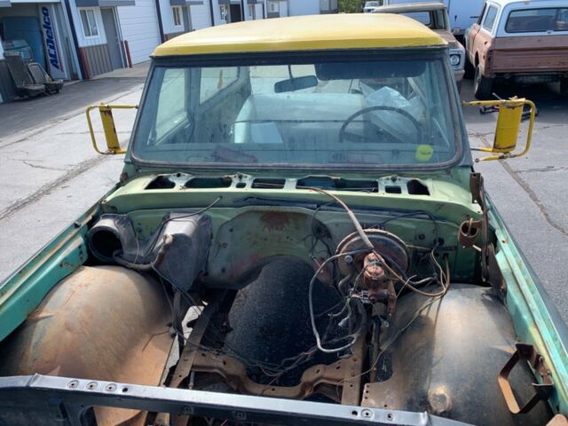 1969 Green Chevrolet Blazer Pickup Truck