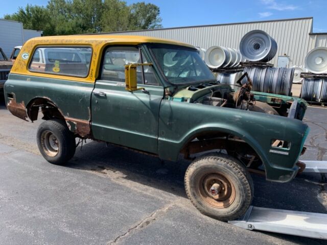 1969 Green Chevrolet Blazer Pickup Truck