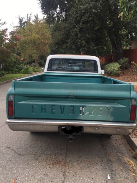 1969 Blue Chevrolet C-10 Standard Cab Pickup