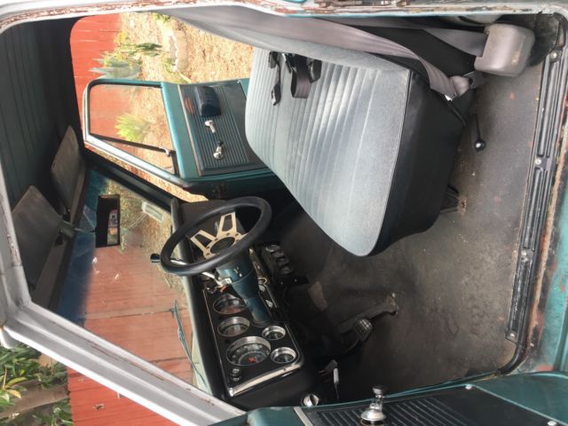 1969 Blue Chevrolet C-10 Standard Cab Pickup