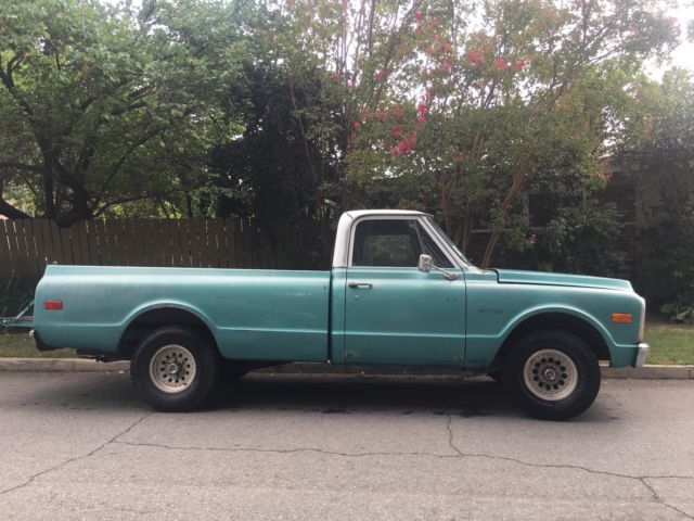 1969 Blue Chevrolet C-10 Standard Cab Pickup