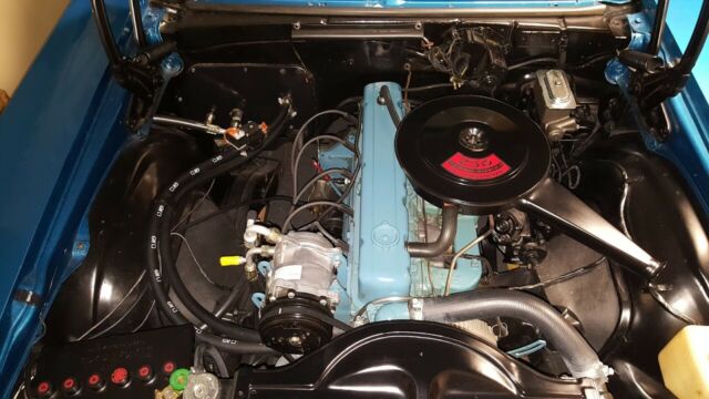 1969 Blue Chevrolet Nova Coupe